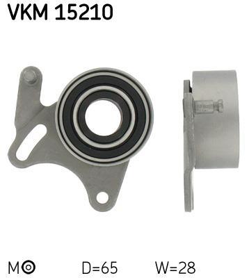 Galet tendeur de courroie de distribution (Galet tendeur de courroie crantée) SKF ref. VKM 15210